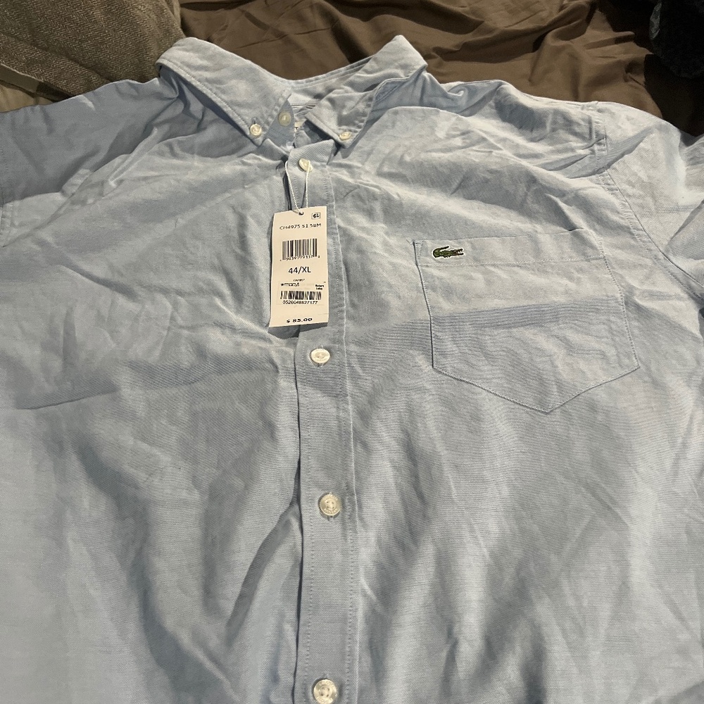 Men Lacoste short sleeve shirt